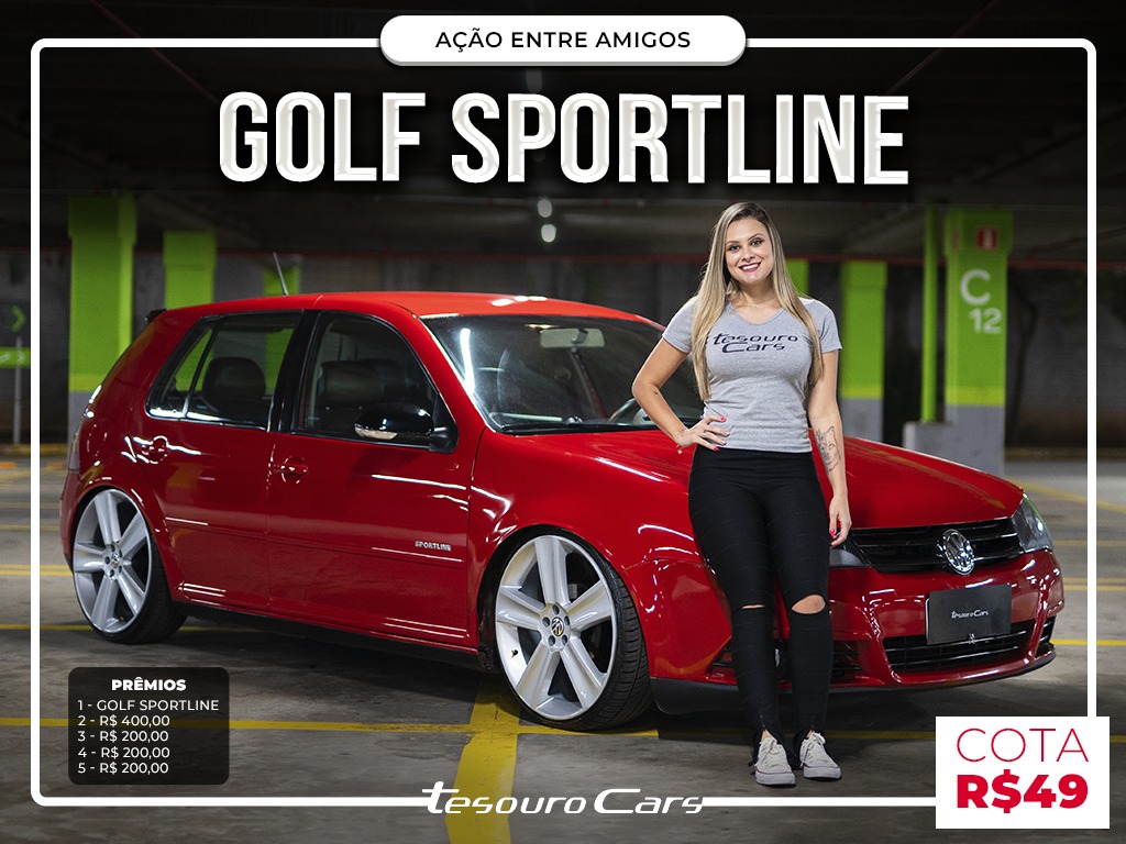 Tesouro Cars 5 RIFINHA ECON MICA GOLF SPORTLINE Tesouro Cars O 