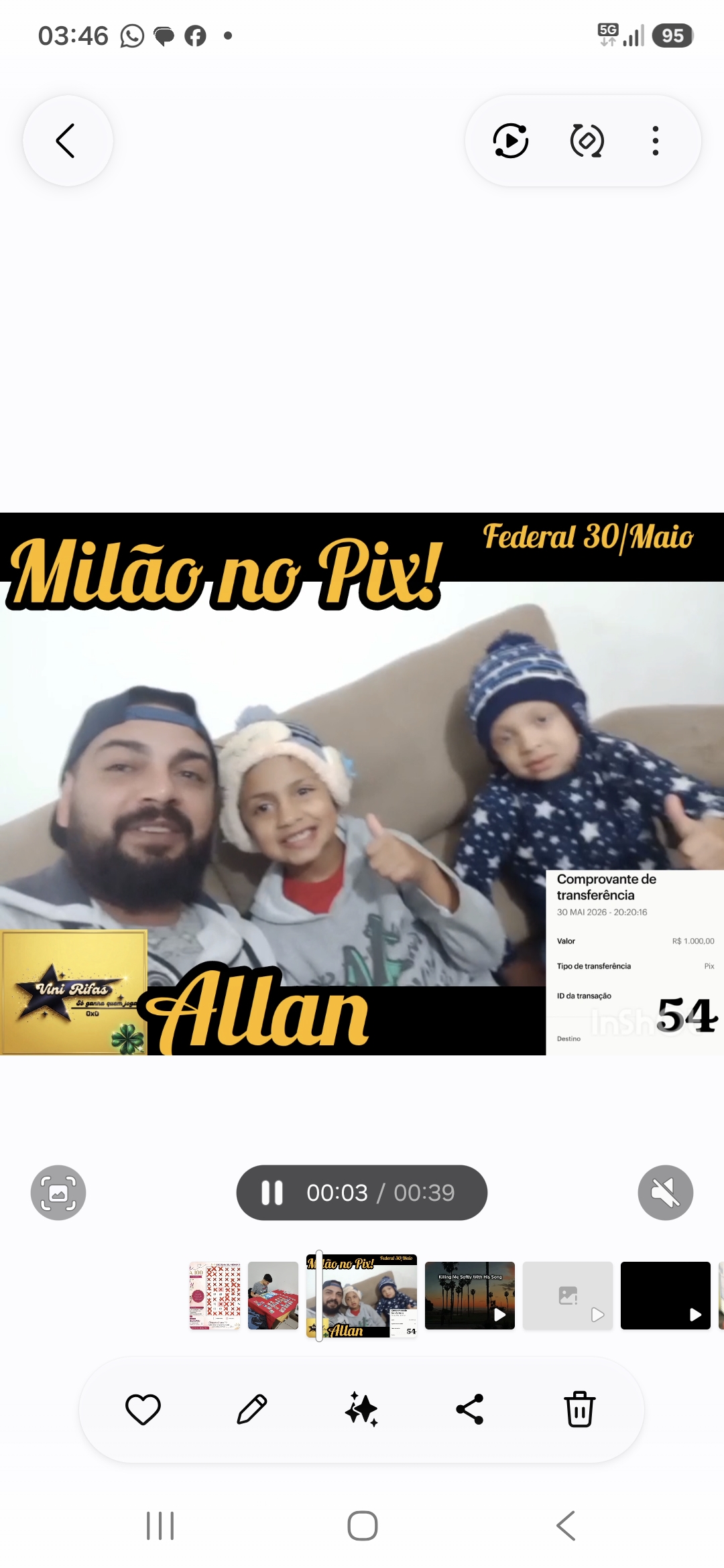 Vini Rifas - Milão no pix 0238