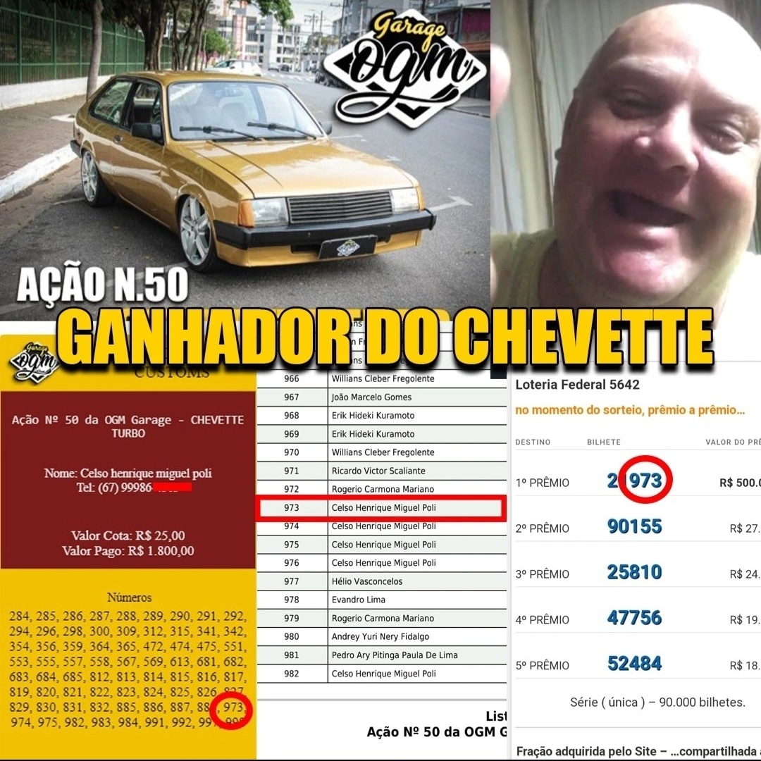 A??o n? 50 da ogm garage - chevette turbo