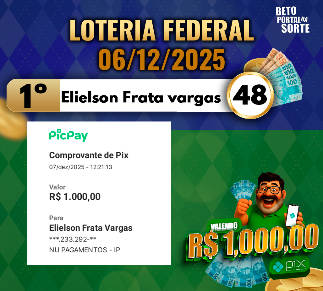 Beto portal da sorte - 1º super rifa! - valendo r$ 2.400,00