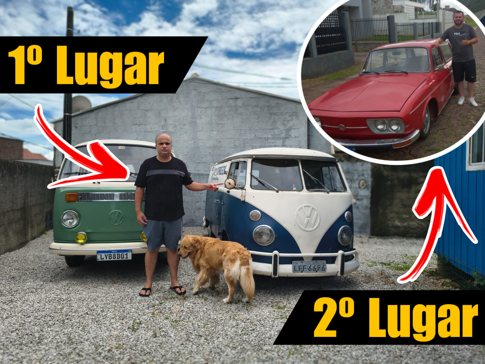 thalescarvalh0 - Kombi corujinha furgão & variant placa preta