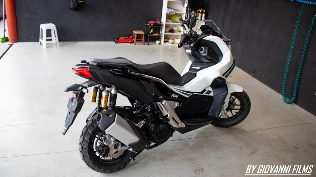 Rodrigo Custom - COTA N.392 HONDA ADV 2021 0KM BRANCA - Rodrigo Custom ...