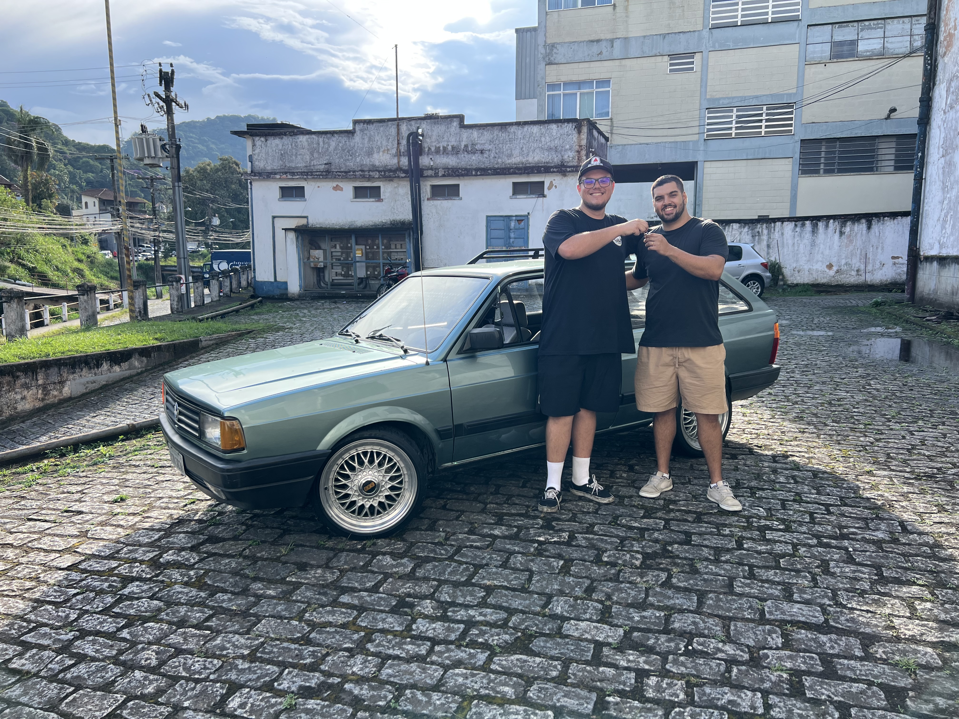 Fusquinha 1969 ou parati gl 1990