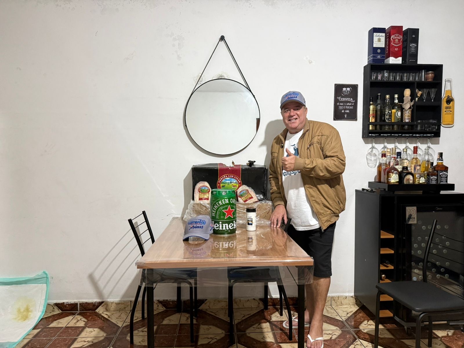 Lombardi Clássicos - 1cx. picanha cabanã las lilas + chopp + sal + boné