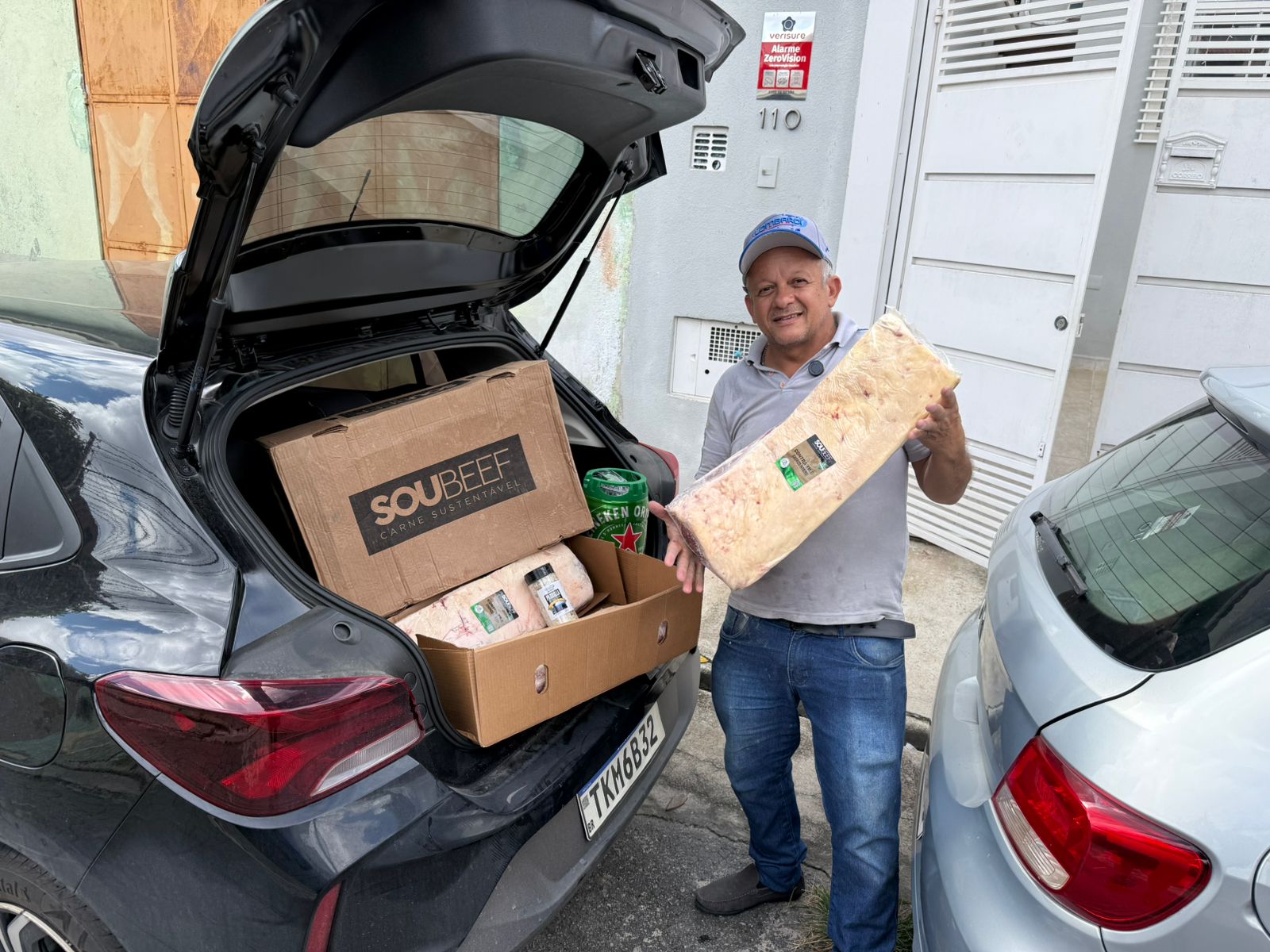 André Henrique de Oliveira Lombardi - 1cx. contra filé soubeef + chopp + sal + boné