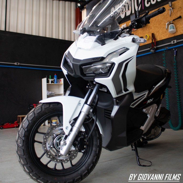 Rodrigo Custom - COTA N.392 HONDA ADV 2021 0KM BRANCA - Rodrigo Custom ...