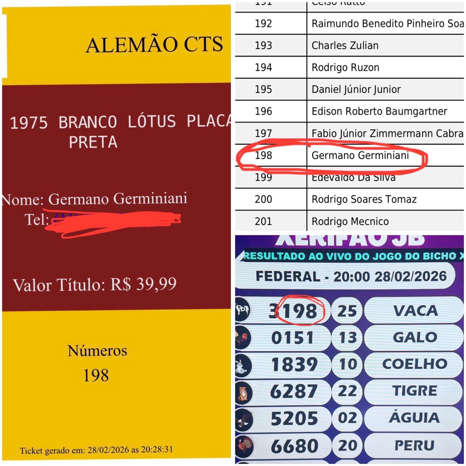 Alemão cts - Fusca 1975 branco lótus placa preta