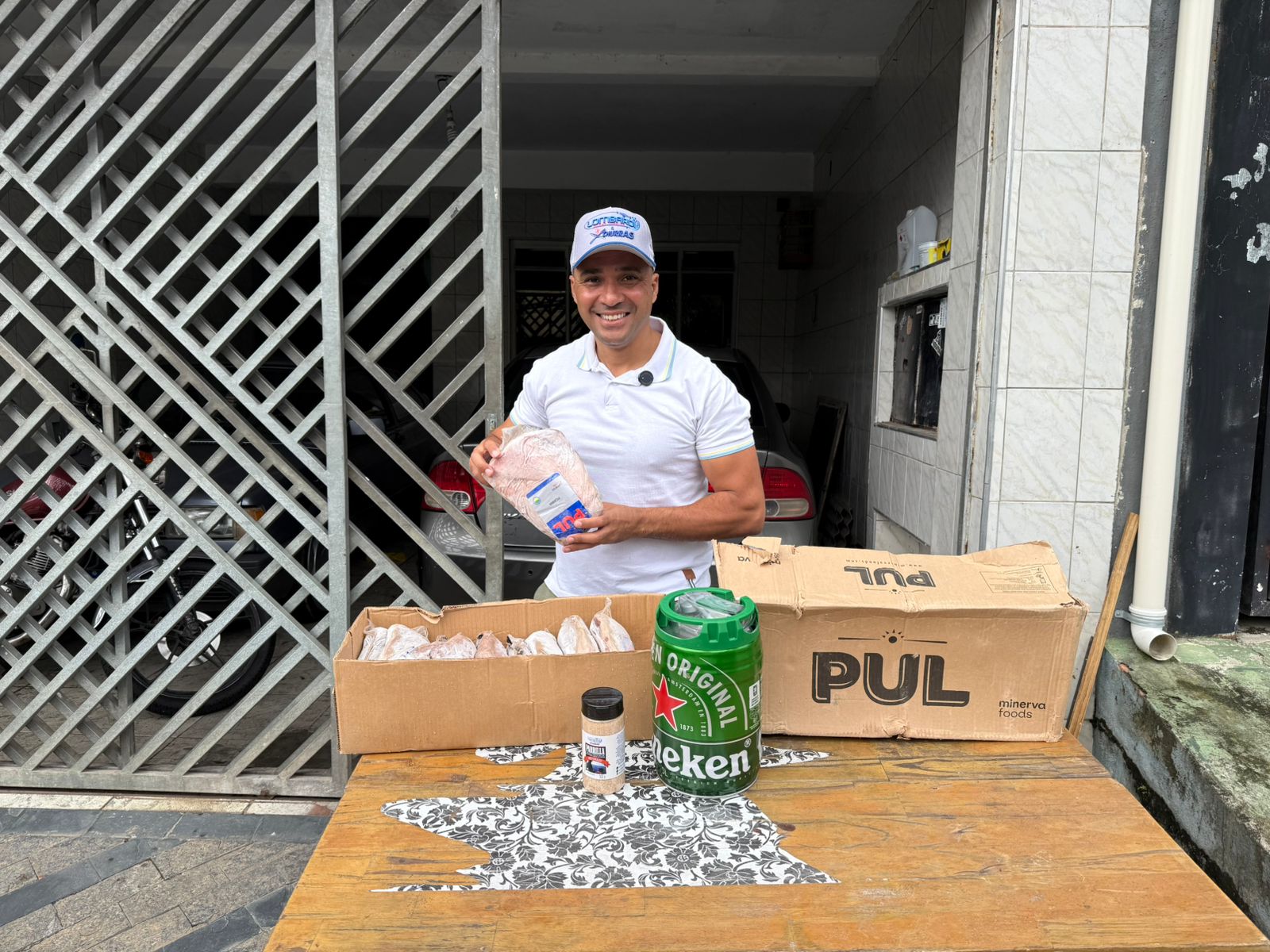 André Henrique de Oliveira Lombardi - 1cx. de picanha pul + chopp + sal + boné