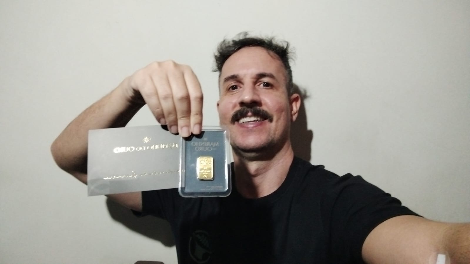 Lombardi Clássicos - 1 barrinha de 1g de ouro 24k 100% legalizado