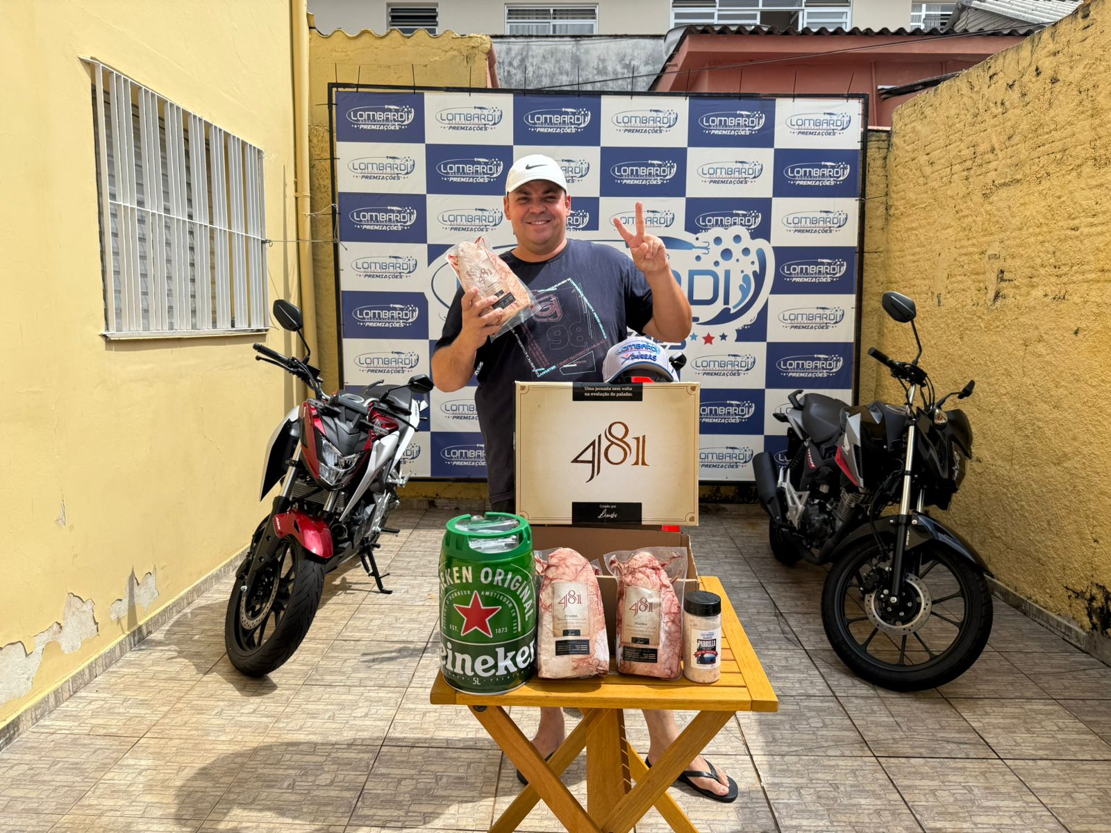 André Henrique de Oliveira Lombardi - Caixa de picanha 481 + chopp + sal + boné