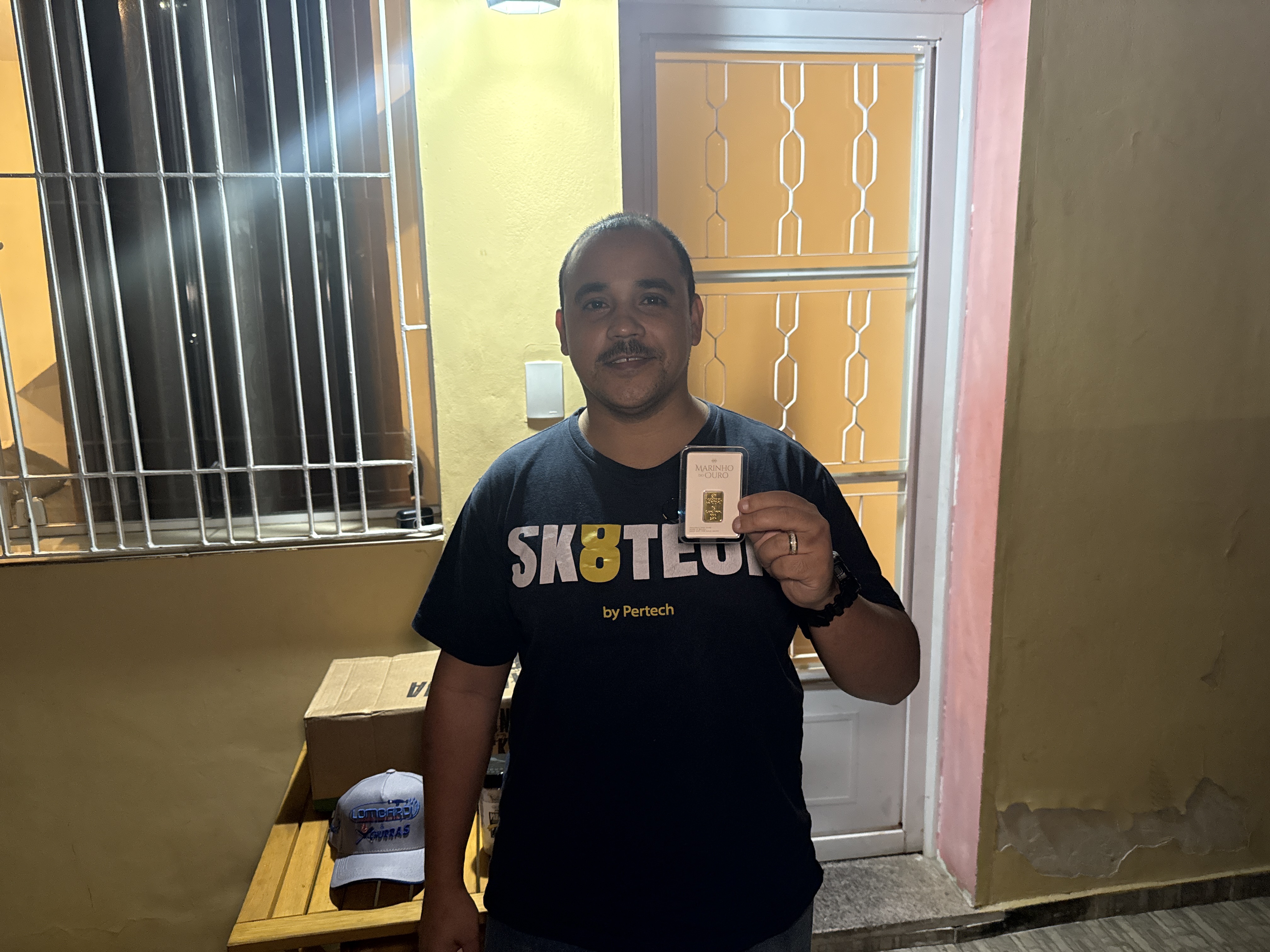 Lombardi Clássicos - 1 barra de 1g de ouro 24k