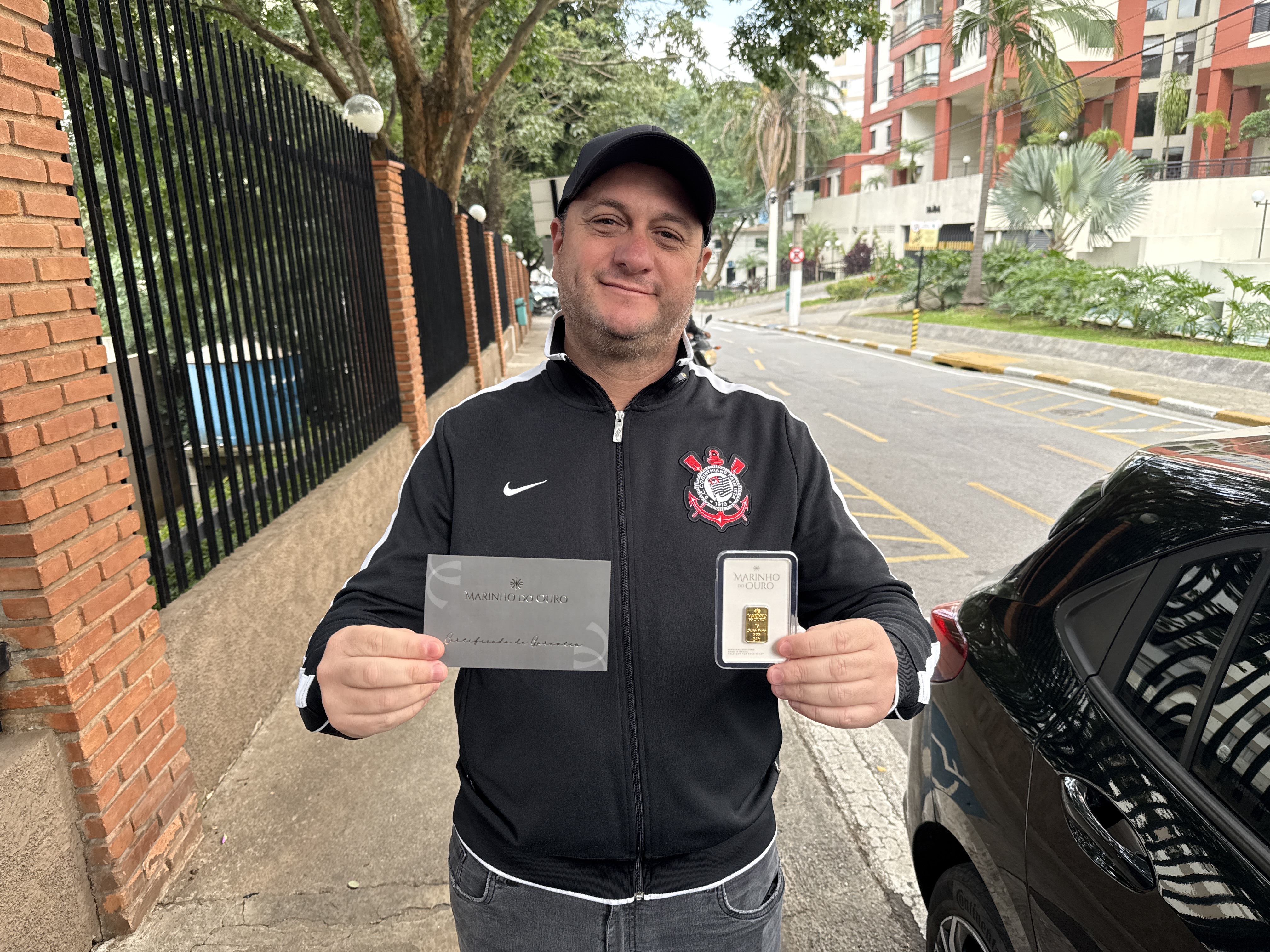 Lombardi Clássicos - 1 barrinha de 1g de ouro 24k 100% legalizado