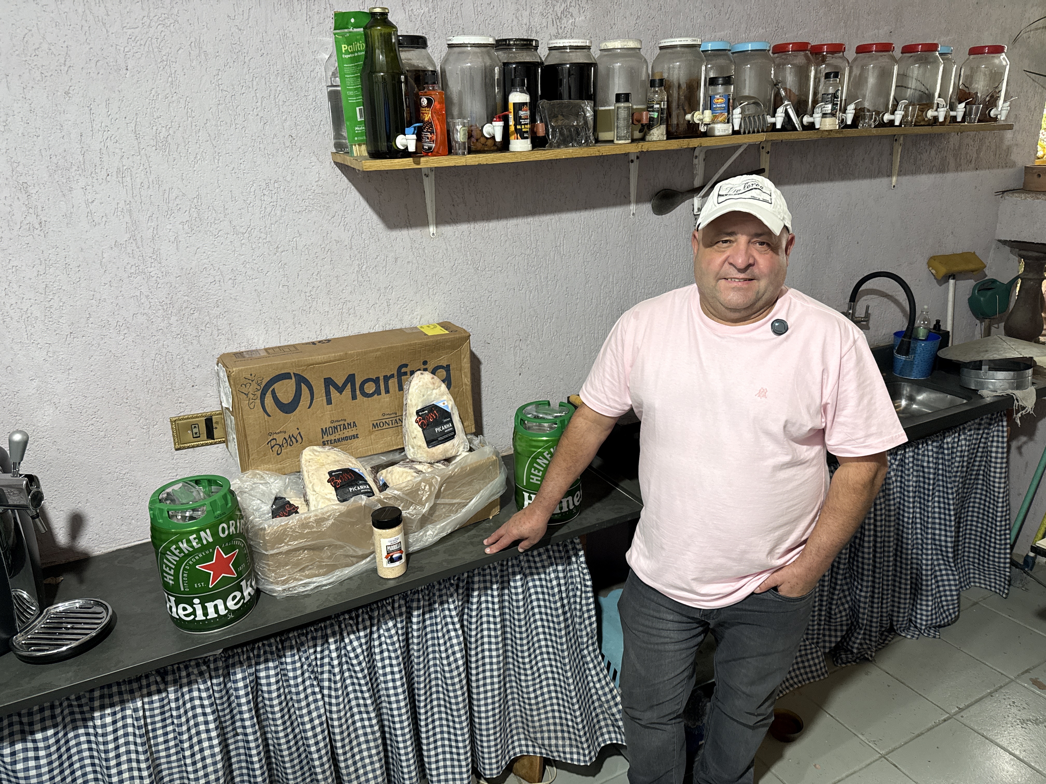 Lombardi Clássicos - 1 caixa de picanha bassi, 2 chopp, 1 sal parrilla