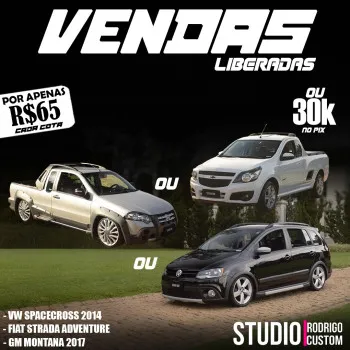 Rodrigo Custom - Spacecross ou montana ou strada ou 30k no pix