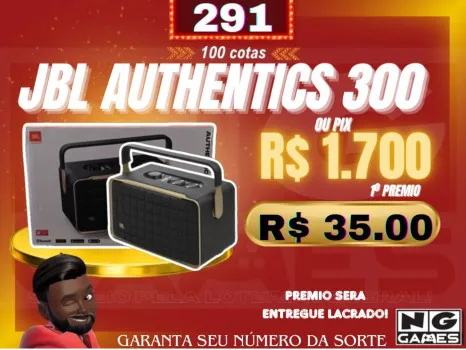 Jbl authentcs 300 ou r$ 1.700 pix