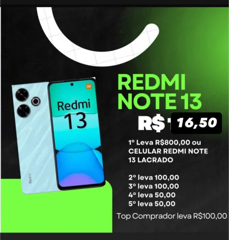 Somente 100 números 5 ganhadores