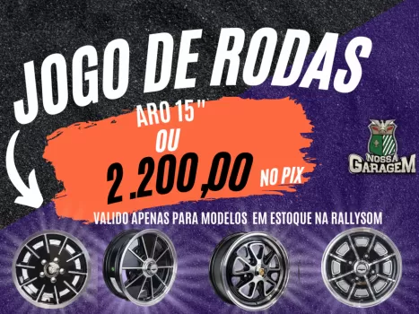 Jogo de rodas ou r$ 2200,00 (pagamento pelo site)