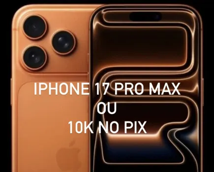 Vi Parreira - Iphone 17 pro max ou 10k no pix