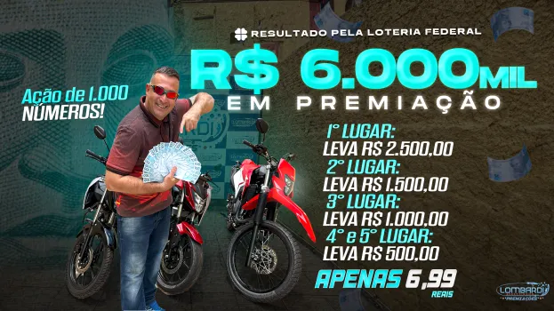 André Henrique de Oliveira Lombardi - Premiações em pix