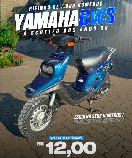 Yahama bws a scooter dos anos 90!!!