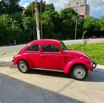 79? fusca 1980 vermelho tornado