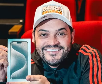 Rifa do matheus cear? - iphone 15 pro max 256gb!