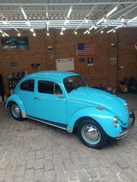 Meu novo carro antigo - 7° ação fusca azul caiçara 1974