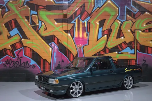 hfcustom - Saveiro summer 1996 verde nice ou 55k