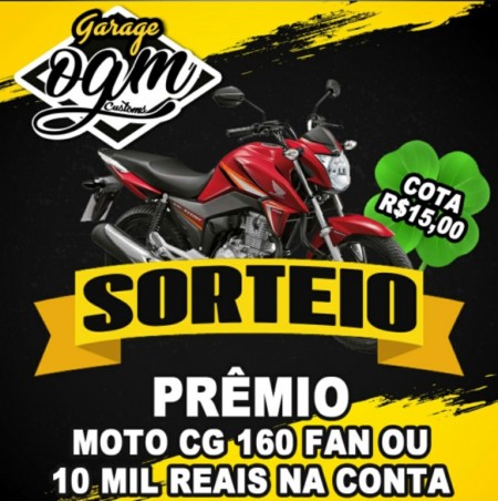 2? ac?o entre amigos cg fan 160 ou 10 mil reais