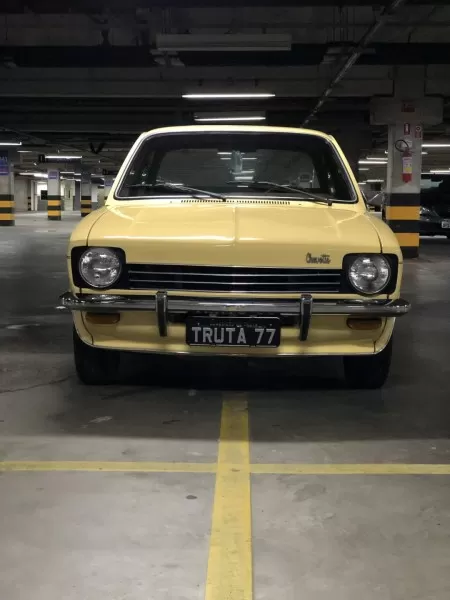 Chevette tubar?o 1977 monocrom?tico + r$1.000,00
