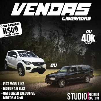 STUDIO RODRIGO CUSTOM - Mobi 20241.0 flex completo ou blazer exec v6 40k