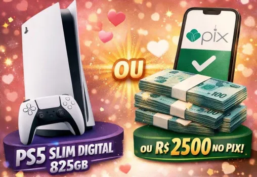 Guilherme Francisco da Silva - Rifa do casamento: ps5 ou r$2.500 no pix!