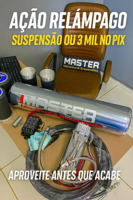 Master Suspensões - Susp.ar premium ou 3k