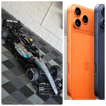 Sulclassicos - F1 mercedes × iphone 17 pro max