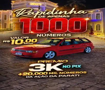 Edinã Garbin Cotica - 3k no pix + 20.000 mil números da ação da parati !