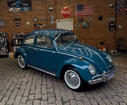Meu novo carro antigo - 89* ação fusca 1966 motor 1200 azul