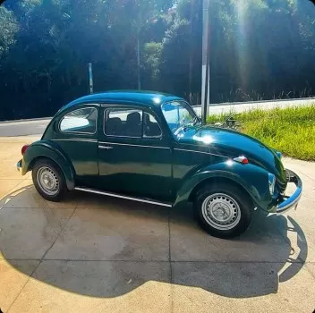 92° ação fusca 1982 verde indaia