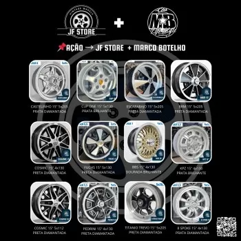 Jogo de roda aro 15 - ganhador escolhe