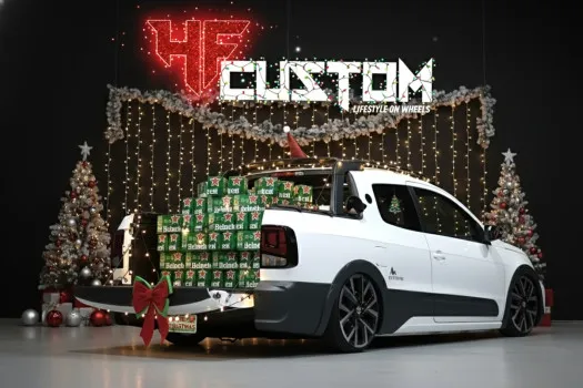 hfcustom - Saveiro extreme 2026 branco cristal ou 90k