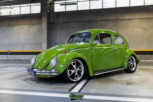 Stock Clássicos - 2ª edição fuscão 1971 motor 1500 verde guarujá