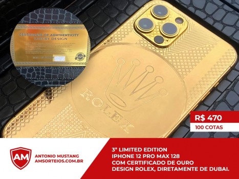 3? edi??o iphone 12 pro max ouro ou pix 20.000,00