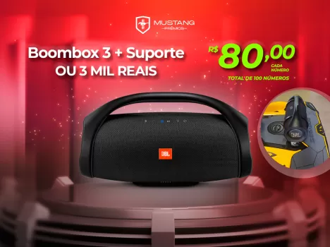 Bombox 3 mais suporte pra jet
