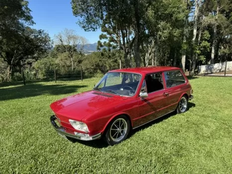 Brasília vermelho málaga (linda) 1977 + r$500,00
