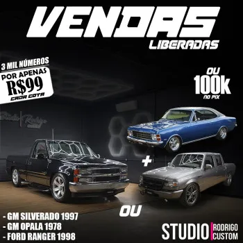 Rodrigo Custom - Silverado tudao ou opala + ranger turbo ou 100k