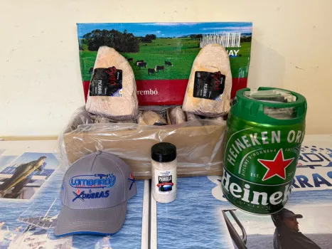 André Henrique de Oliveira Lombardi - 1cx. picanha bassi uruguai + chopp + sal + boné