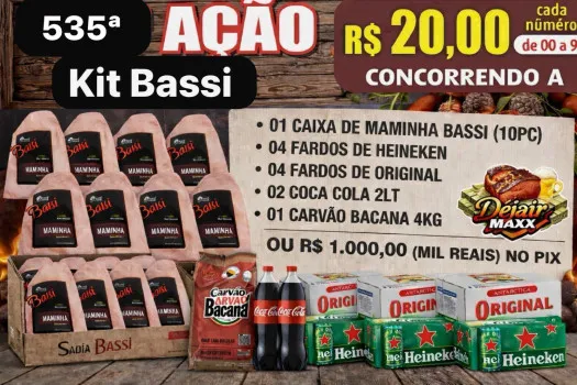Dejair maxx - Ação 535ª caixa de maminha bassi ou mil no pix