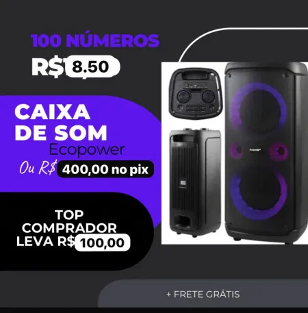 Caixa de som ou 400,00 no pix