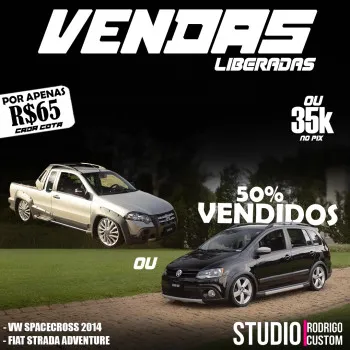 Rodrigo Custom - Spacecross ou strada ou 35k no pix