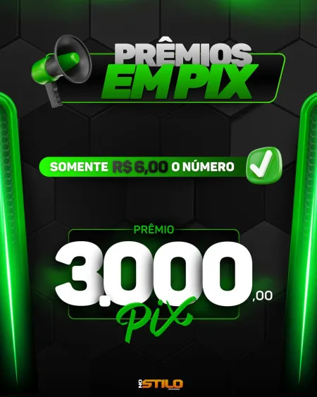 No Stilo Premiações - Ação 3k no pix