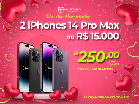 Edi??o dia dos namorados 2 iphones ou 15 mil